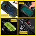 thumbnail image 6 of EVA Hard Shell Mountain Bike Bag Bicycle Front Beam Bag Suitable For 6.1-6.8 " Phones With Rain Cover Quick Release Reflective, 6 of 10