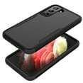 thumbnail image 6 of Dteck for Samsung Galaxy S22 Case, Slim Pocket-Friendly Hybrid Silicone Bumper Shockproof Tough Rugged Case,Black, 6 of 6