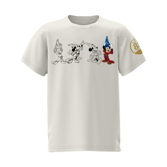 Disney Sorcerer Mickey Youth Tee Shirt, XS-XL (Unisex)