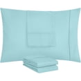 thumbnail image 4 of Funda de almohada Utopia Bedding Queen, paquete de 4 unidades, microfibra y poliéster, 4 of 7