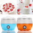 thumbnail image 3 of MesaSe 1L Automatic Electronic Steel Tank Yogurt Maker Home Yogurt Making Machine with CN Plug (Blue), 3 of 3