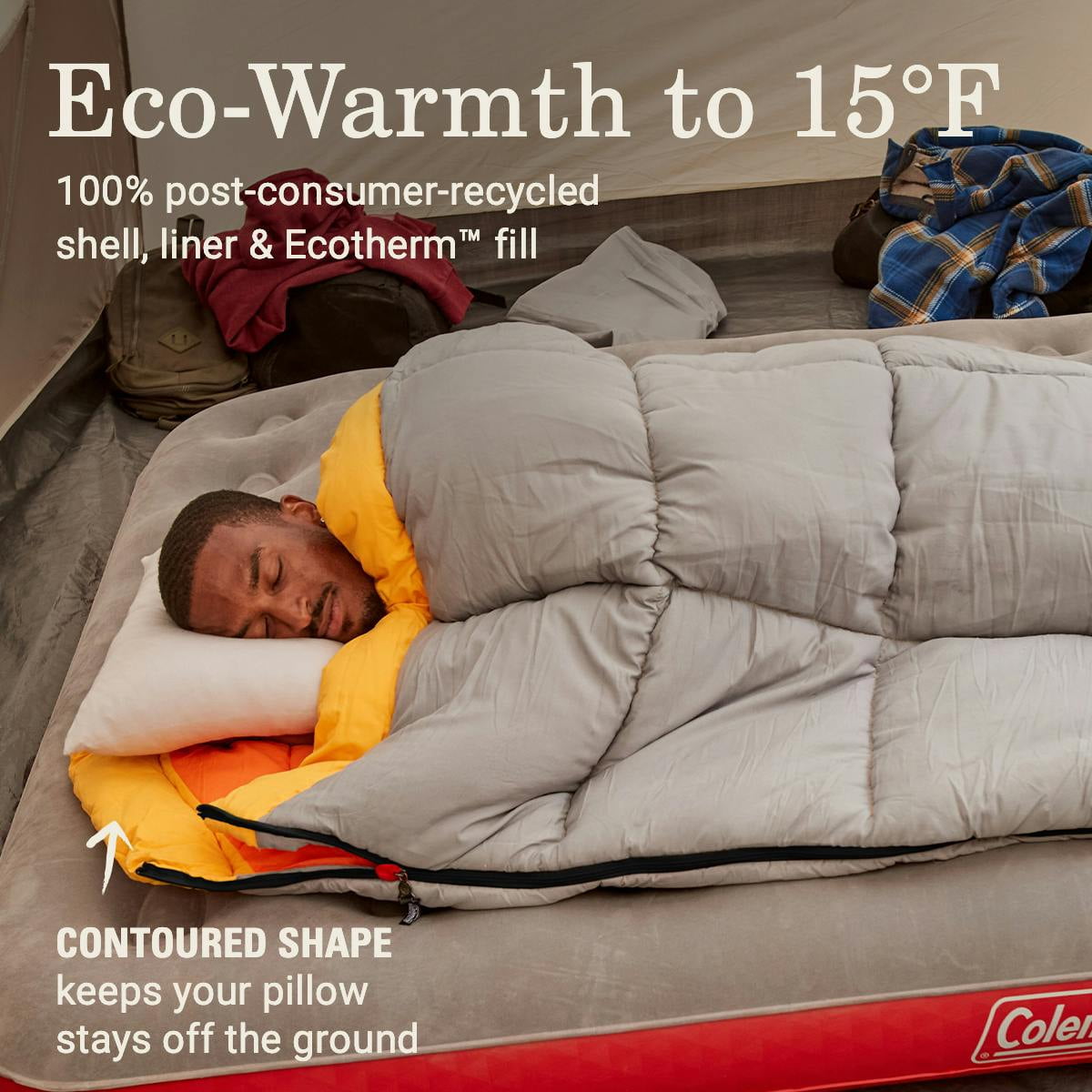 Coleman Arch Bay™ 15°F Big & Tall Sleeping Bag