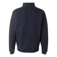 thumbnail image 3 of Adult Heavyweight Fleece Quarter-Zip - NAVY - L, 3 of 5