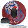 thumbnail image 2 of Toronto Baseball Round Non-Slip Rubber 2 PCS 8in Mouse Pad 3mm Thick Polyester Surface for Office Gaming PC, Bluebird Mouse Pad LS52, 2 of 7