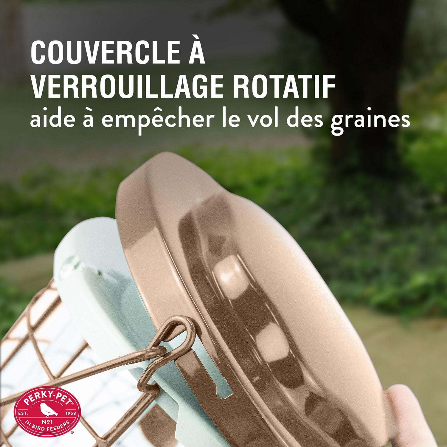 Mangeoire à oiseaux sauvages contre écureuils Perky-Pet