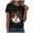 Black, variant on TOWED22 Womens Halloween Shirts Tshirts Spooky Season Ghost Vintage Graphic Tees Funny Crewneck Short Sleeve Tops(Green,XL)