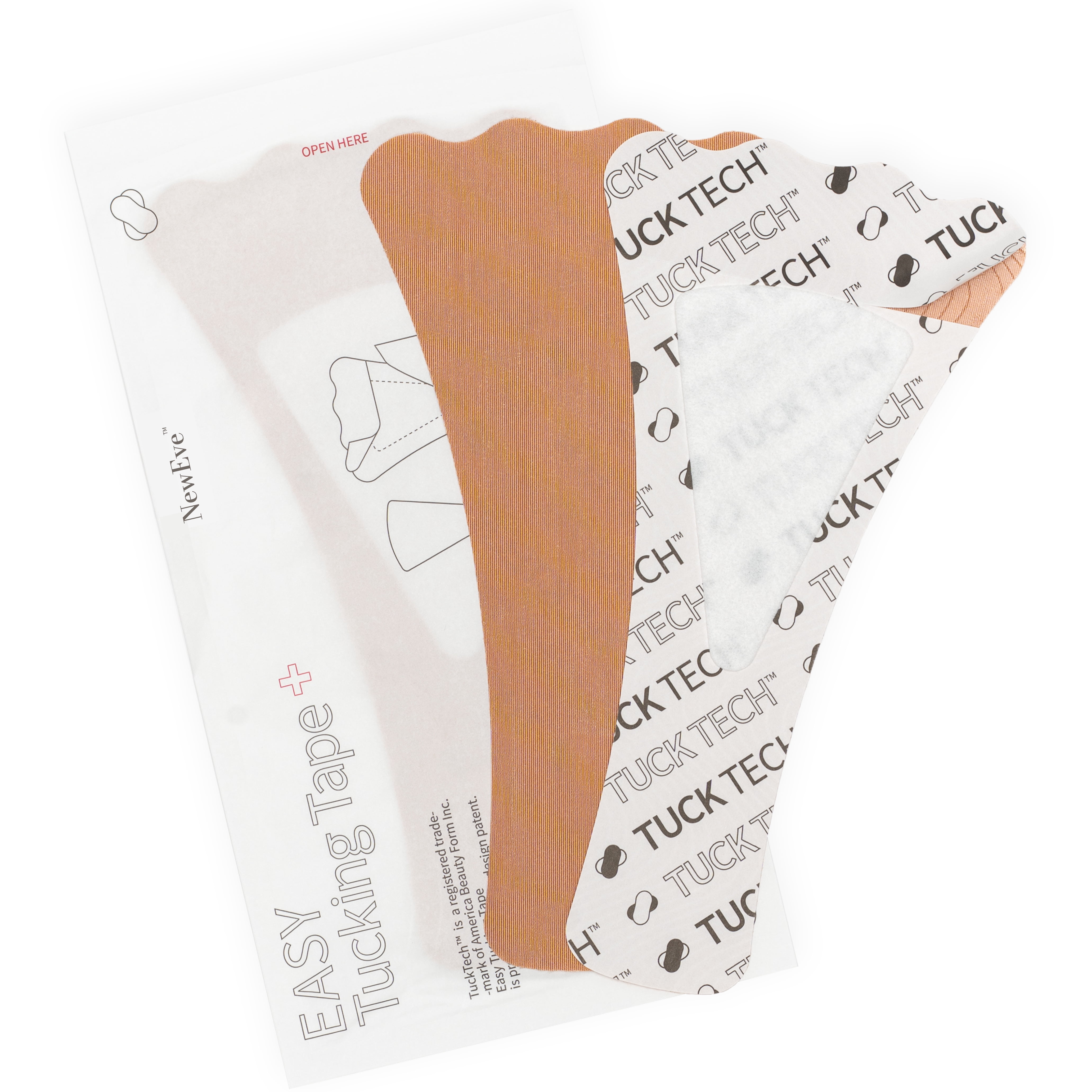 Tucking Tape Plus, Trans Women Tuck Kit, Tucking Underwear for Crossdressers, Drag Queens, 7 Pack