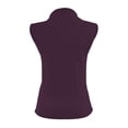 thumbnail image 2 of Playera George para Mujer, Sin Mangas Cuello Palma, Vino Talla EG, 2 of 4