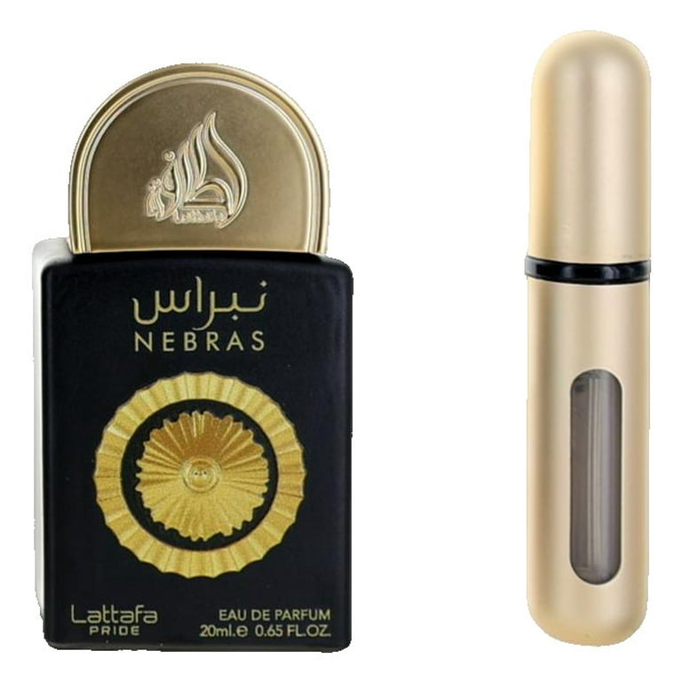Lattafa Nebras, Unisex Perfume Gift Set, 3 Piece, Includes 3.4 oz