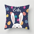 Aehas Pillow Clearance Sale！Easter Faceless Doll Pillow Case Sofa Throw