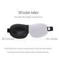 thumbnail image 2 of Cover Block Out Light Soft Acolchado Sleep Eye Shade Blindfold Sleeping Aid Eyepatch Para Hombres Y Mujeres Monstrate HA039579-02, 2 of 6