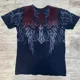 thumbnail image 4 of Camiseta de verano Y2K con estampado retro de alas cruzadas de Harajuku, camiseta de hip-hop de gran tamaño, camisetas góticas para hombres y mujeres, ropa de calle, 4 of 5