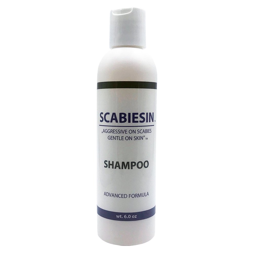 Scabiesin Medicated AntiScabies Shampoo Kill Follicle Mites, Stop Head