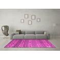 thumbnail image 3 of Ahgly Company Indoor Round Southwestern Pink Country Area Rugs, 6' Round, 3 of 4