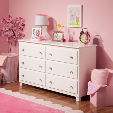 Atlantic 6 Drawer Kids Dresser Walmart Com