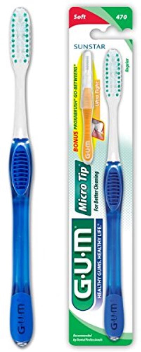 gum micro tip toothbrush