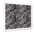 thumbnail image 2 of Designart 'Geometry Pink Stars With Intersecting Circles' Modern Framed Art Print, 2 of 4
