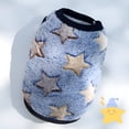 thumbnail image 3 of TELOLY 2026 New 1Pcs Dog Sweaters,Coral Fleece Dog Onesie,Puppy Clothes,For Indoor,Outdoor,Walks,Navy,Xs, 3 of 3