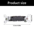 thumbnail image 5 of Osdhezcn Electric Dimmer Switches Single Poles Toggle Dimmer Switches for LED Incandescent Bulbs with Smooth No Flicker Dimming, 5 of 8