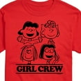 thumbnail image 3 of Peanuts - Girl Crew - Men's Short Sleeve Graphic T-Shirt, 3 of 6