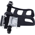 thumbnail image 2 of Pedal de bicicleta con Clip y Cinturones. Adecuado para bicicletas de spinning, bicicletas estáticas, bicicletas estáticas y bicicletas de exterior, eje de 9/16 pulgadas., 2 of 5