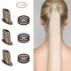 thumbnail image 2 of Qarigey 3X herramientas de estilismo para hacer cola de caballo, levantador de pelo, regalo dulce de larga duración, ahorro de espacio, Cuidado del cabello, 2 of 6