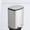 Silver, variant on 5L/1.32 Gallon Rectangular Step Trash Can, Stainless Steel Bathroom Garbage Can with Foot Pedal, Removable Inner Bucket & Side Handle, Soft Close Lid Small Trash Bin for Bathroom, Bedroom, Silver