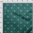 thumbnail image 2 of oneOone Cotton Silk Fabric Check Kasuri Print Fabric By The Yard 42 Inch Wide, 2 of 4