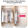thumbnail image 6 of yuHome 3 Pack Magic 9-Hole Hangers Closet Organizer and Wardrobe Storage Space Saving Multifunctional Travel Hanger 360 Rotating Hanger Heavy Duty Plastic Hanger for Coats Wardrobe Organization, 6 of 10