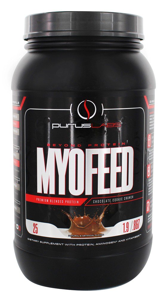 Purus Labs MyoFeed Premium Blended Protein Chocolate Cookie Crunch