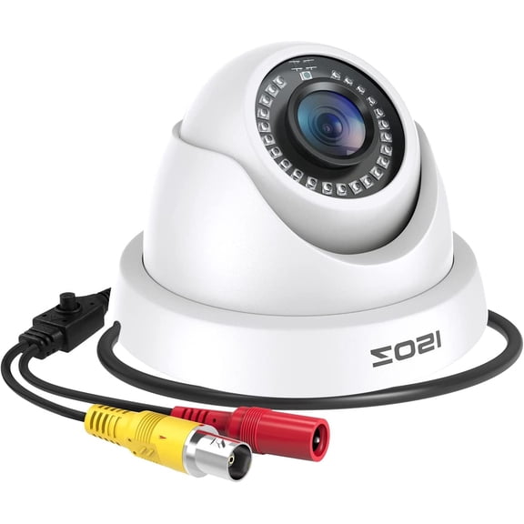 ZOSI 1080p Dome Security Cameras (Hybrid 4-in-1 HD-CVI/TVI/AHD/960H Analog CVBS),2MP Day Night Weatherproof Surveillance CCTV Camera Dome Outdoor/Indoor,Night Vision Up to 80FT