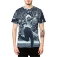 thumbnail image 1 of Staple - Camiseta gráfica The Gridiron para hombre, azul, pequeña, 1 of 1