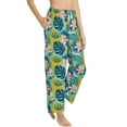 thumbnail image 3 of Kdxio Women's Comfy Stretch Tropical FloralPrint Drawstring Pajama Pants-X-Large, 3 of 9