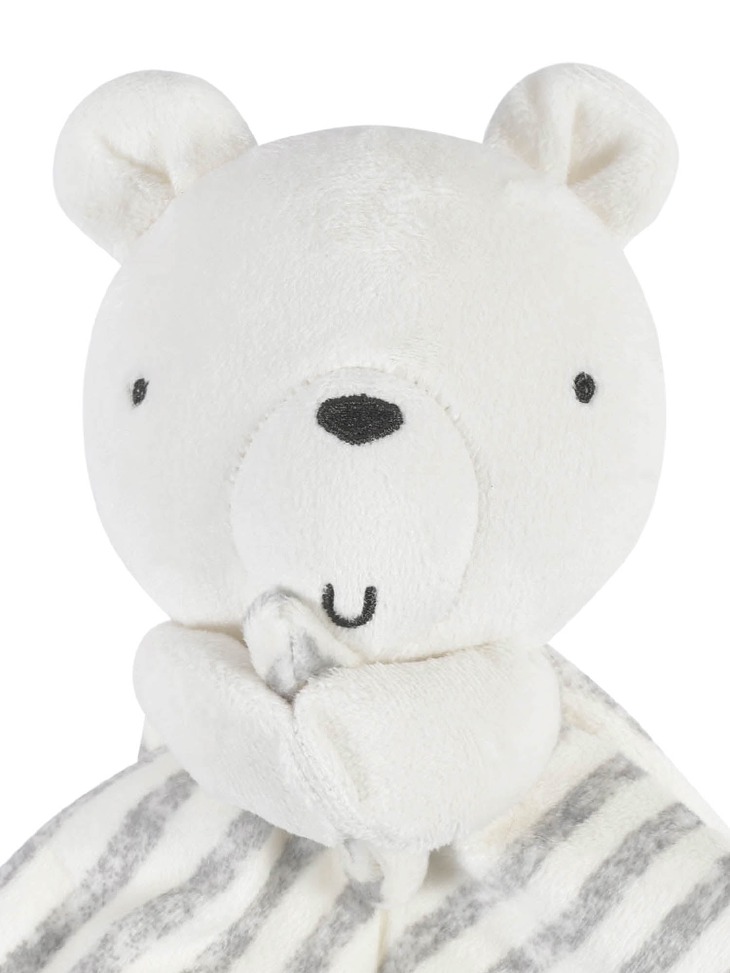Large Ultra Plush Personalized Teddy Bear Baby Blanket With Moon