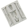 thumbnail image 2 of Halloween Skeleton Bone Silicone Mold Kitchen DIY Cake Baking Decoration Chocolate Fondant Mold Handmades Plasters Tool, 2 of 4