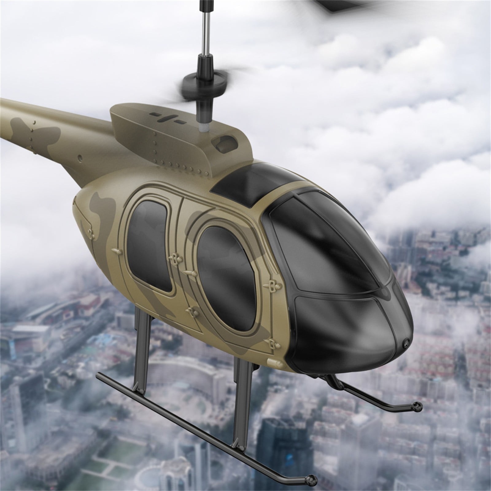 Goowood Z16 RC Helicopter with 3.5 Channel Altitude Hold One Key Take Off Remote Control Drone with 2 Batteries for Adults and Beginners