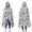 Colorful Cartoon Dinosaurs-1, variant on Wearable Blanket,Colorful Dinosaurs Cacti Pattern Hooded Wearable Flannel Blanket for Adults & Teens,Winter Poncho Shawl Wrap Cape Cozy Anti-Pill,50"x60"