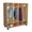 Maple, variant on Tot Mate Children's Mobile Locker with Dry Wipe Board, Classroom Furniture, Blue, 48"W x 20"D x 48"H