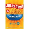 JOLLY TIME The Big Cheez Gourmet Cheddar Cheese Microwave Popcorn 24 Bags, 3.5 oz Each