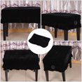 thumbnail image 3 of Pleuche Piano Stool Cover Single Piano Chair Protective Cover Piano Bench Cover, 3 of 7