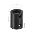 thumbnail image 2 of Unique Bargains M10 M4 Thread Sleeve Stud Pipe Connector Round Coupling Nut Black 4 Pack, 2 of 5