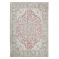 thumbnail image 2 of Luxee Designs Century Collection 5x7 Area Rug, Medallion Rugs for Living Room, Bedroom, Kitchen, Office, Pet Friendly, Ultra Low Pile, High Traffic Area, Stain Resistance - Pink, 2 of 6