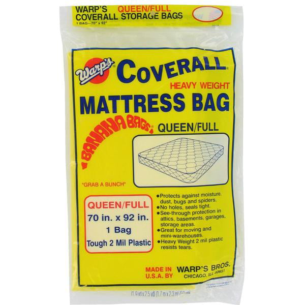 Queen/Full Mattress Storage Bag Warp 2 Pack 70" x 92" 