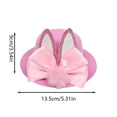 thumbnail image 2 of Easter Bunny Hair Hat with Rabbit Ears for Family Party Festive Headwear Accessory, 2 of 7