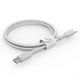 thumbnail image 3 of Cable USB C a USB C de 1.5 M Braided Belkin plateado, 3 of 8