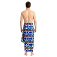 thumbnail image 2 of HAPPY BAY Men's Pareo Standard Party Surf Sarong Beach Wrap One Size Azure, Botanical Summer Vacation Party, 2 of 5