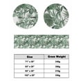 thumbnail image 6 of Xipuska Green Palm Trees Bed Runners for Cal King Size Bed, Decorative Bed Throws for Foot of Bed, Summer Botanical Watercolor Leaves Bed Runner Sofa Throw Bedding Scarf Slipcover for Bedroom, 6 of 6