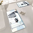 thumbnail image 4 of YIMEIS Bathtub Cat 15.7''*23.6'' Flannel Mat, Multi-Scene Non-Slip Rug, Universal Soft Mat for Bathroom, Kitchen & Balcony, 4 of 10