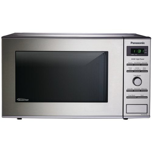 Panasonic Compact Inverter 0.8cu ft Microwave, Stainless Steel