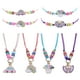 thumbnail image 1 of Juego de 4 pulseras de collar de princesa para niñas, joyería para niños, regalos de fiesta, joyería para niñas pequeñas Adepaton BST3002971-1, 1 of 5